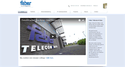 Desktop Screenshot of faber-telecom.nl